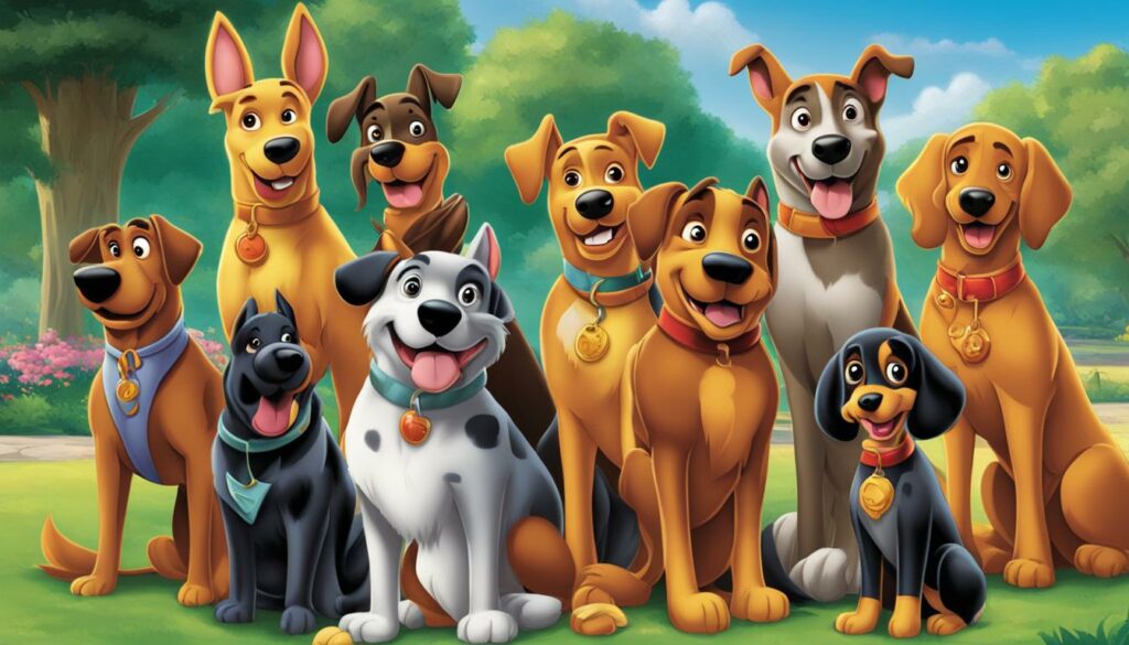bekende honden uit tekenfilms