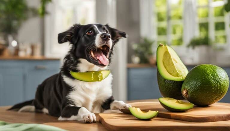 mag een hond avocado