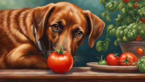 mag een hond tomaat