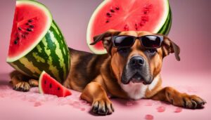 mag een hond watermeloen