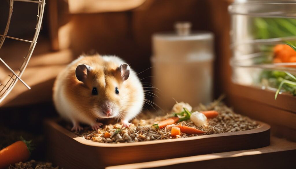 Hamster huisvesting