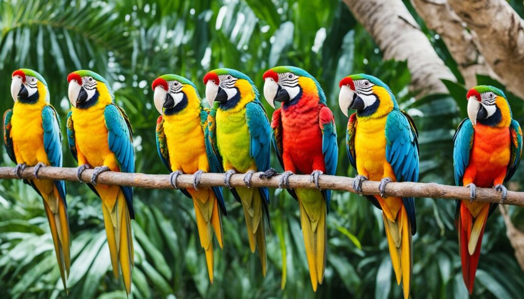 Papegaaiensoorten
