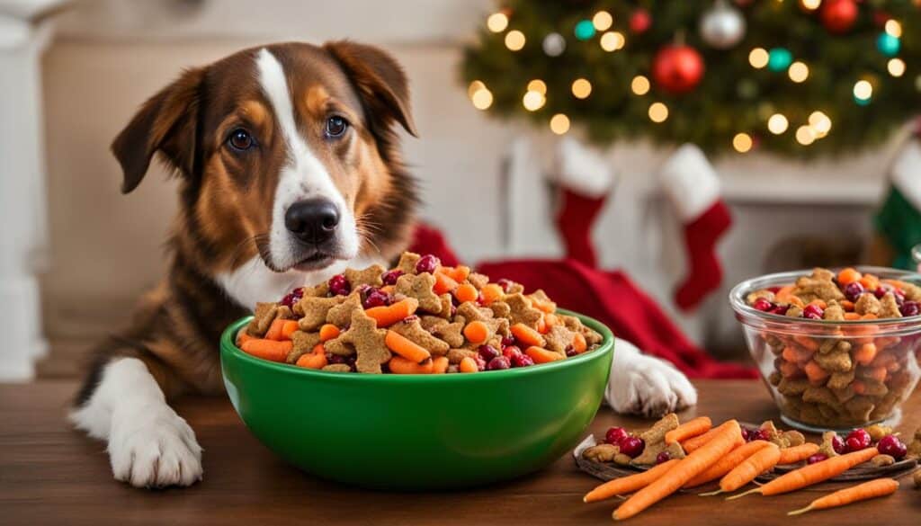 gezonde voeding honden tijdens feestdagen