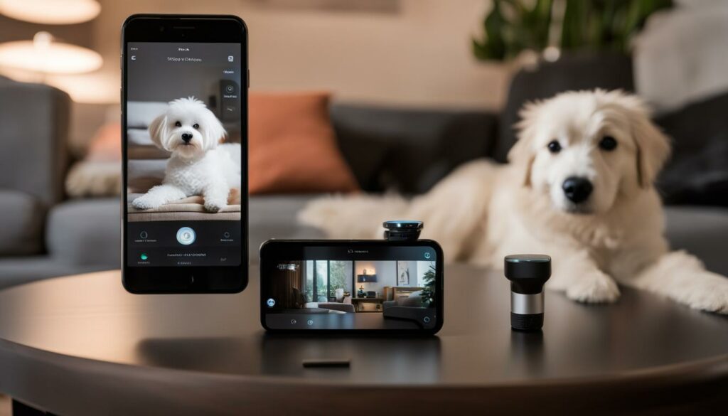 huisdier camera met wifi en app