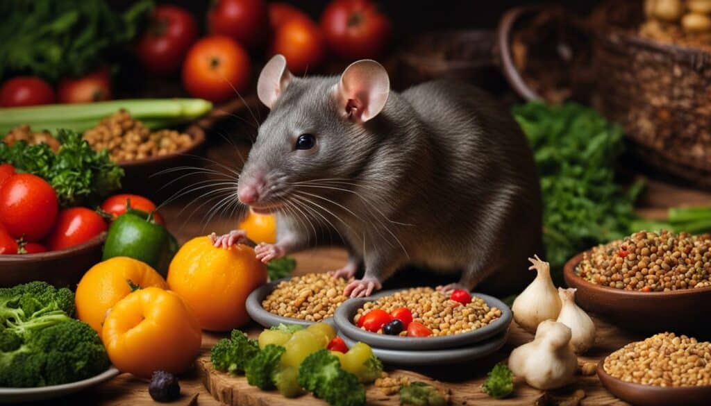 rat als huisdier voeding