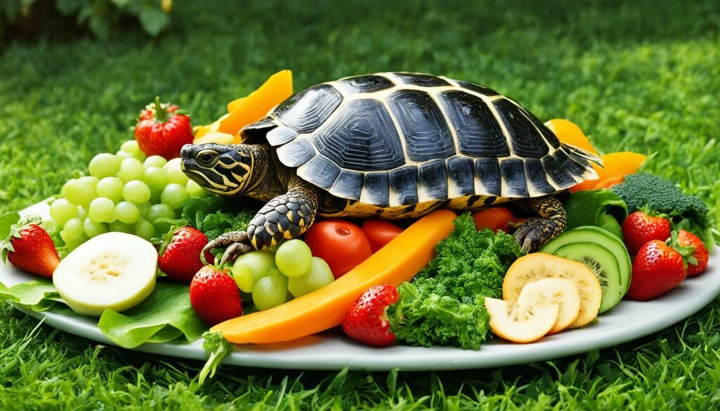 schildpad voeding