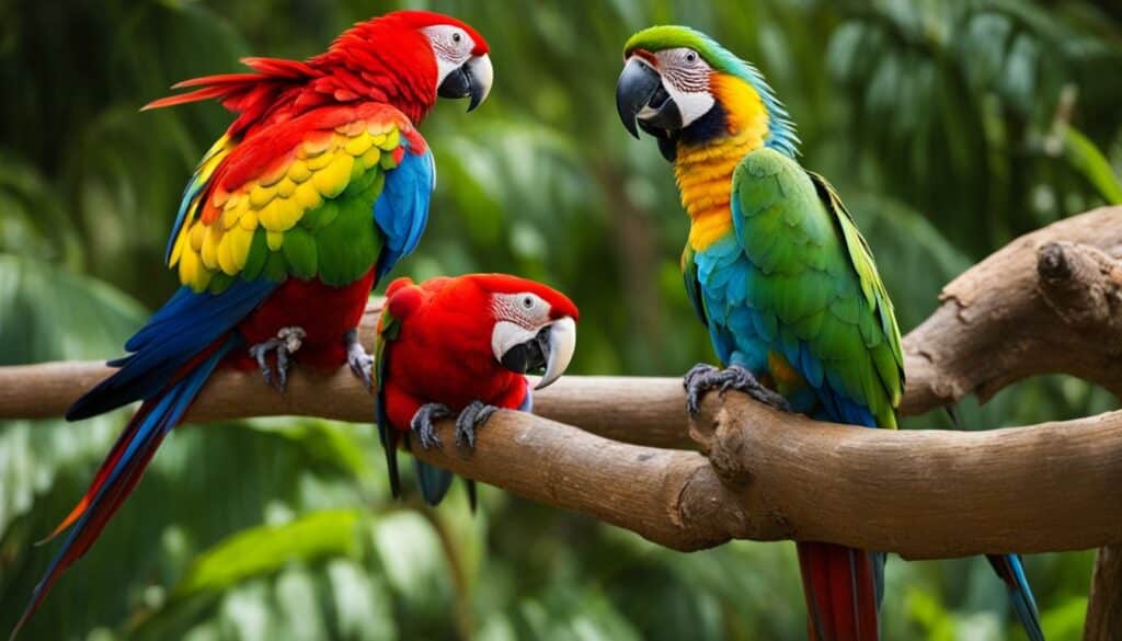sociale papegaai