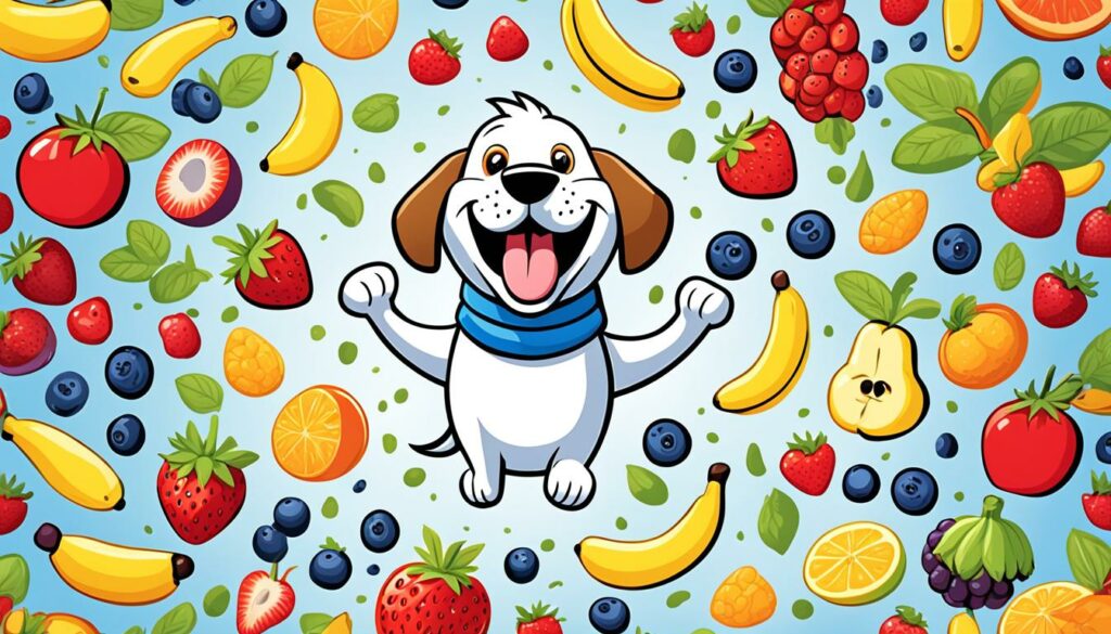 Gezondheidsvoordelen fruit voor honden