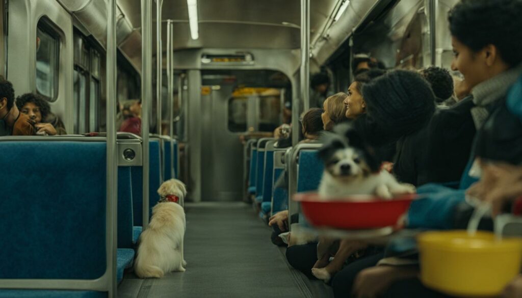 Mag een hond in de trein eten? Lees het hier!