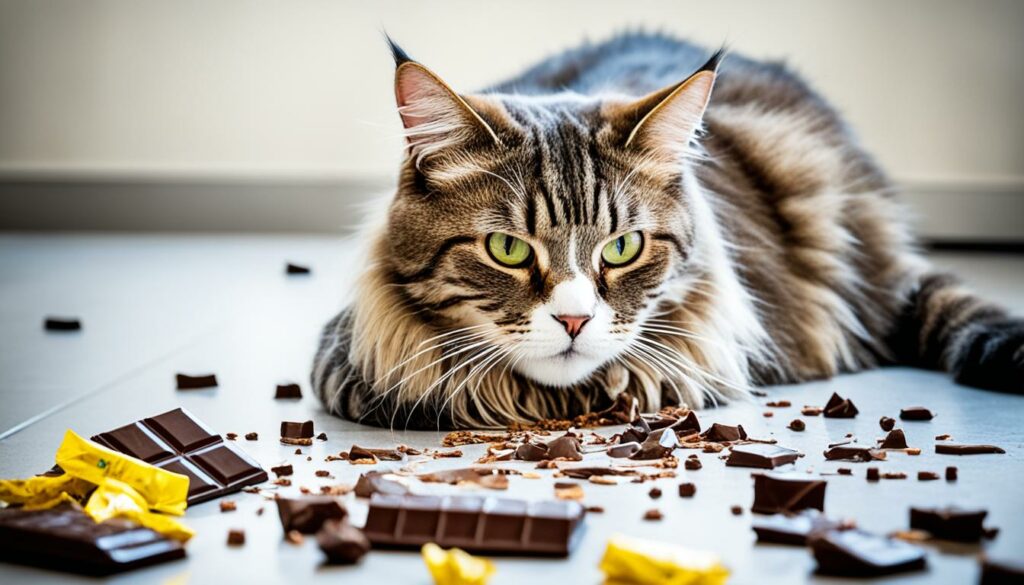 chocolade vergiftiging katten