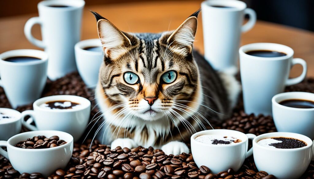 coffeïne vergiftiging katten