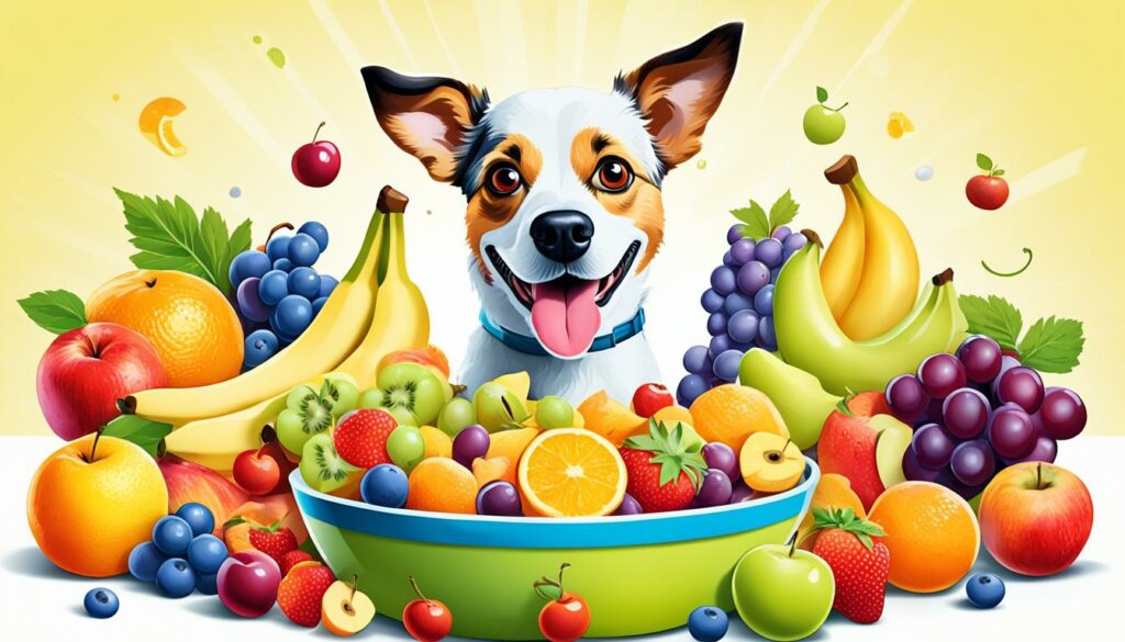 fruit voor honden