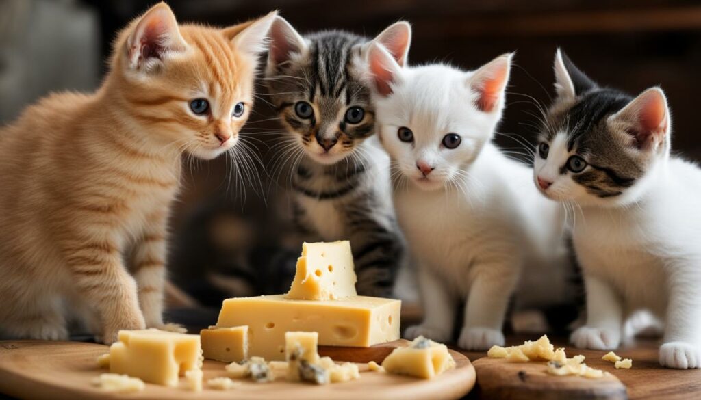 kittens en kaas