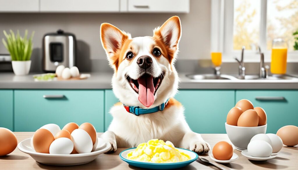 mag een hond gekookt ei