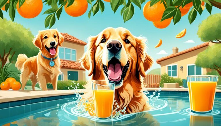 sinaasappelsap voor honden