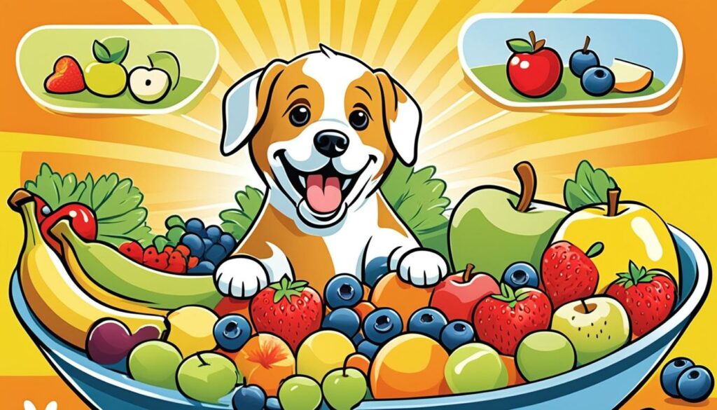 veilig fruit voeren aan honden