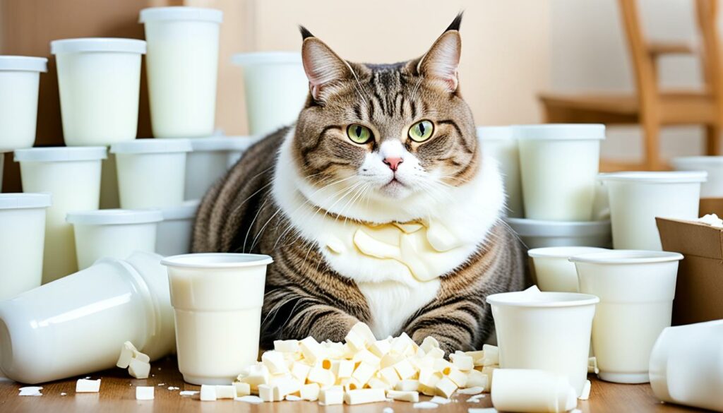 Gevolgen van melk drinken voor katten