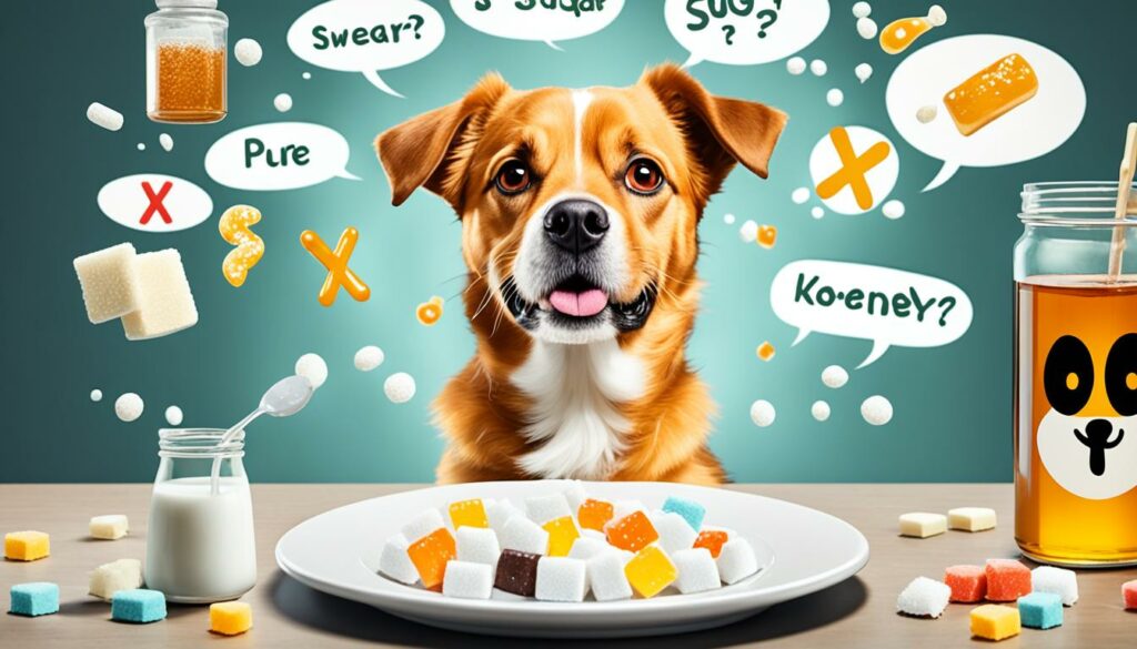 Mag een hond suiker eten?