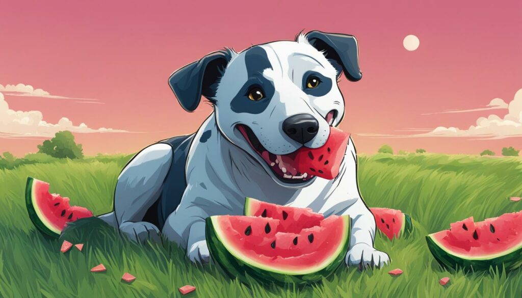 Mag een hond watermeloen schil eten? Feiten & Tips