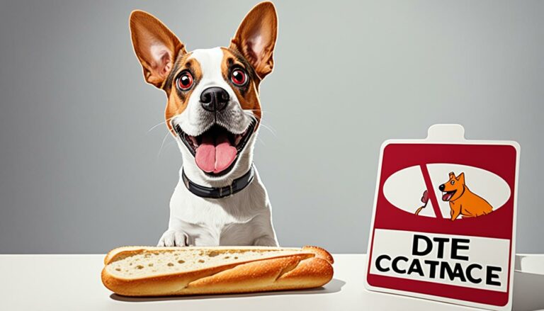 gevaar van hond stokbrood