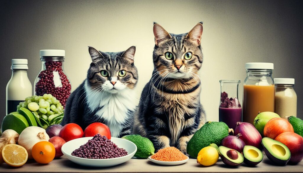 gevaarlijke etenswaren voor katten