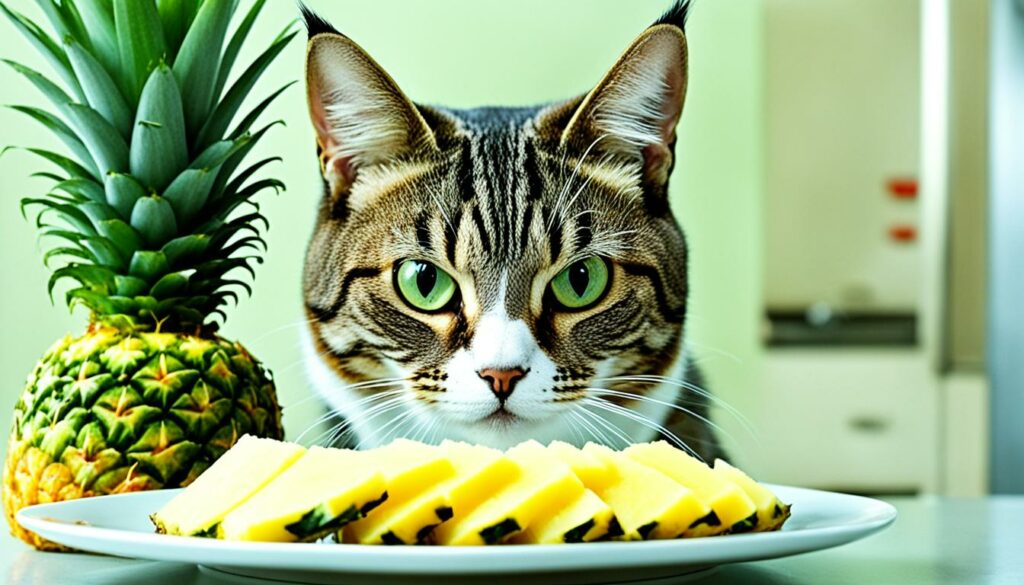 gevaren ananas katten