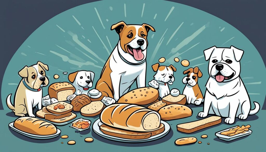 gevolgen van brood voor honden