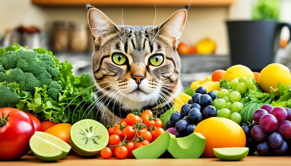 giftige groenten en fruit voor katten