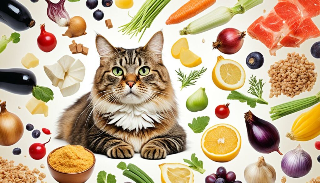 giftige voedingsmiddelen voor katten