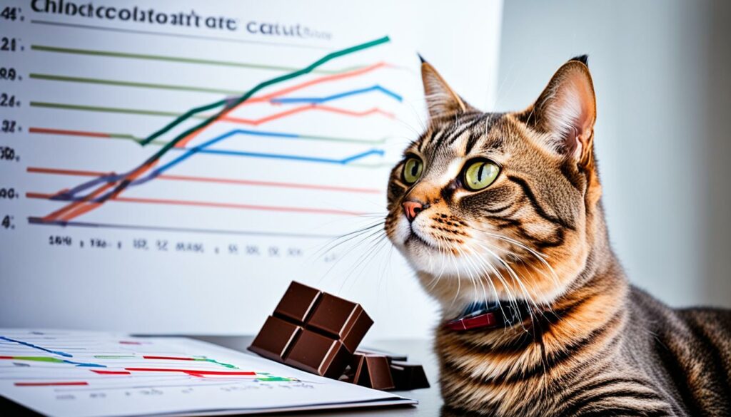 hoeveel chocolade is giftig voor katten