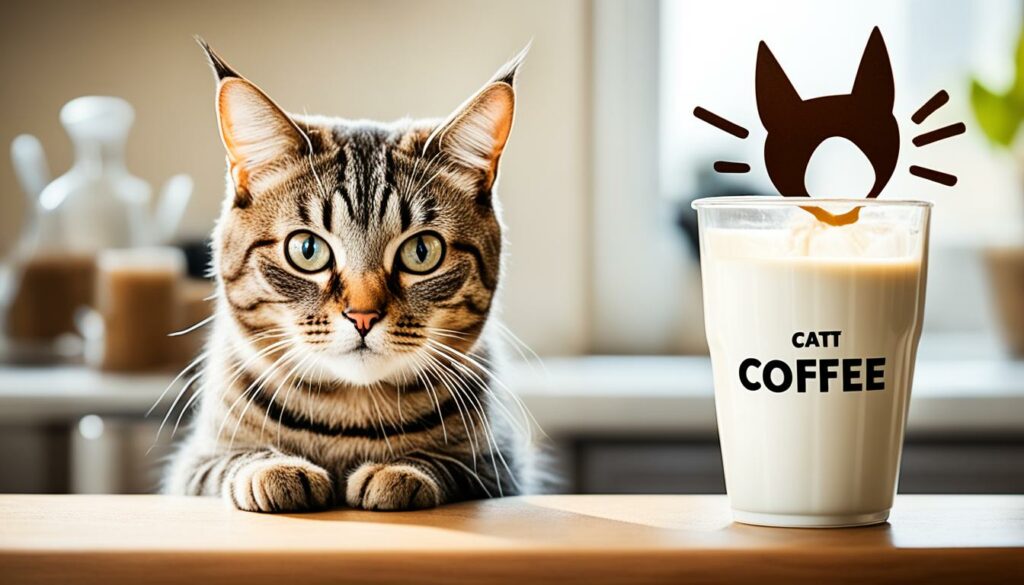 katten en koffiemelk