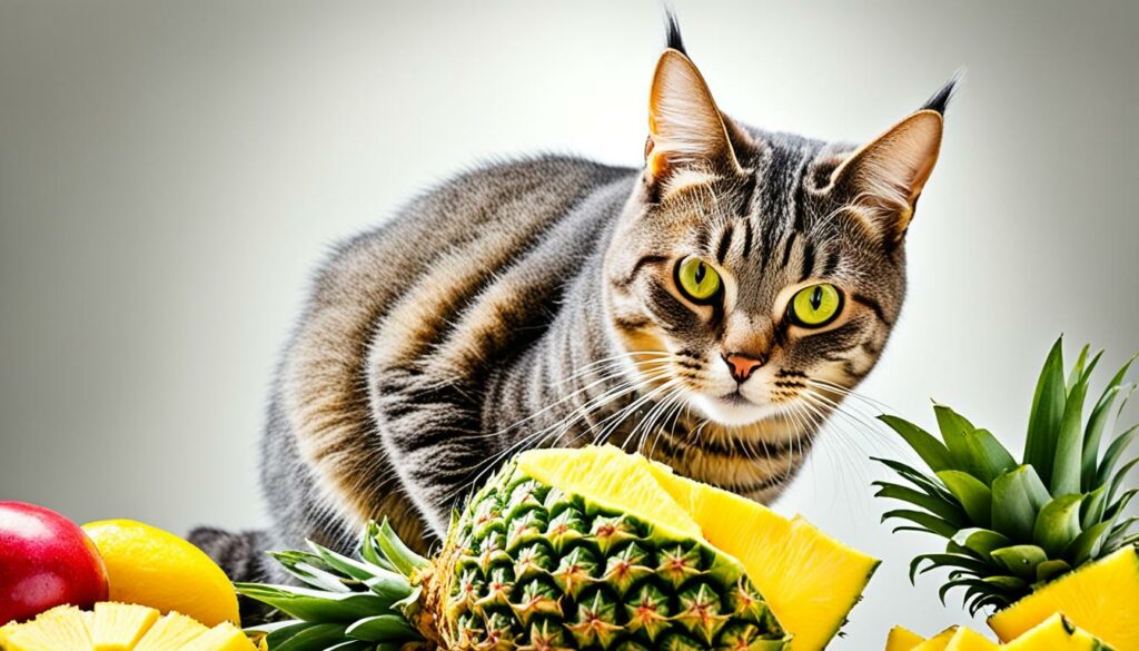 mogen katten ananas eten