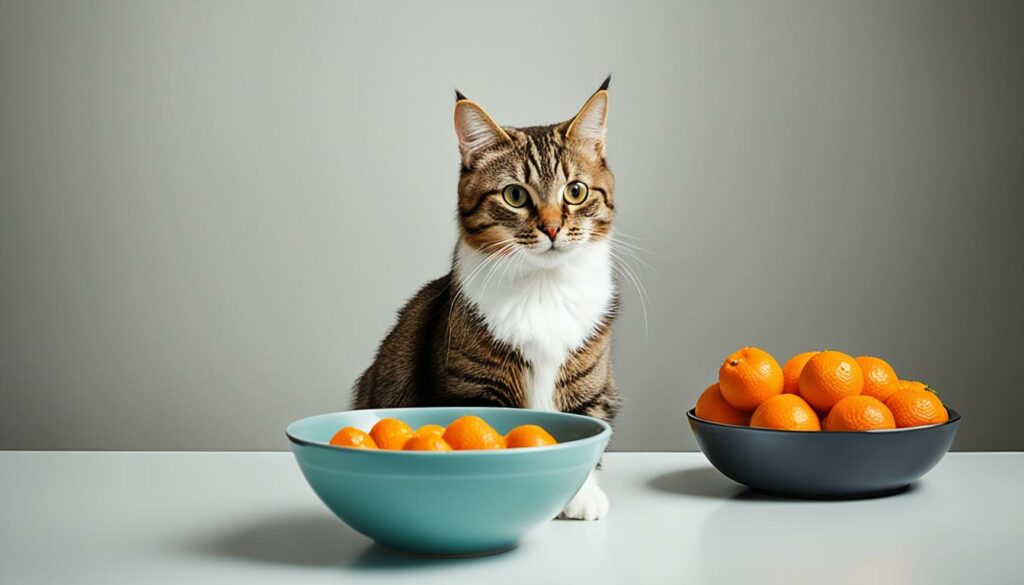 mogen katten mandarijn eten