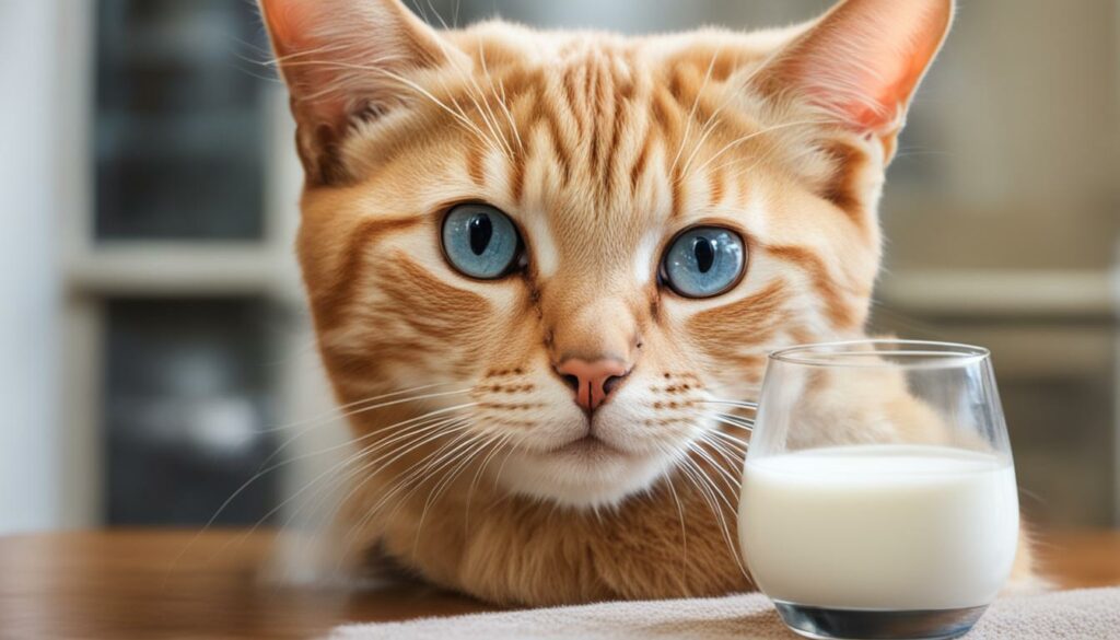 mogen katten melk drinken