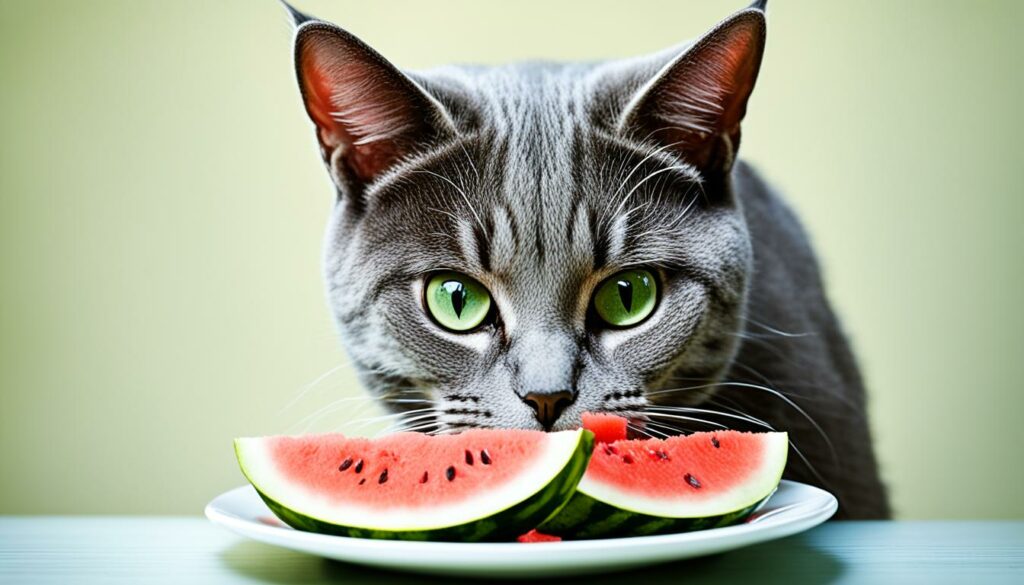 mogen katten meloen eten