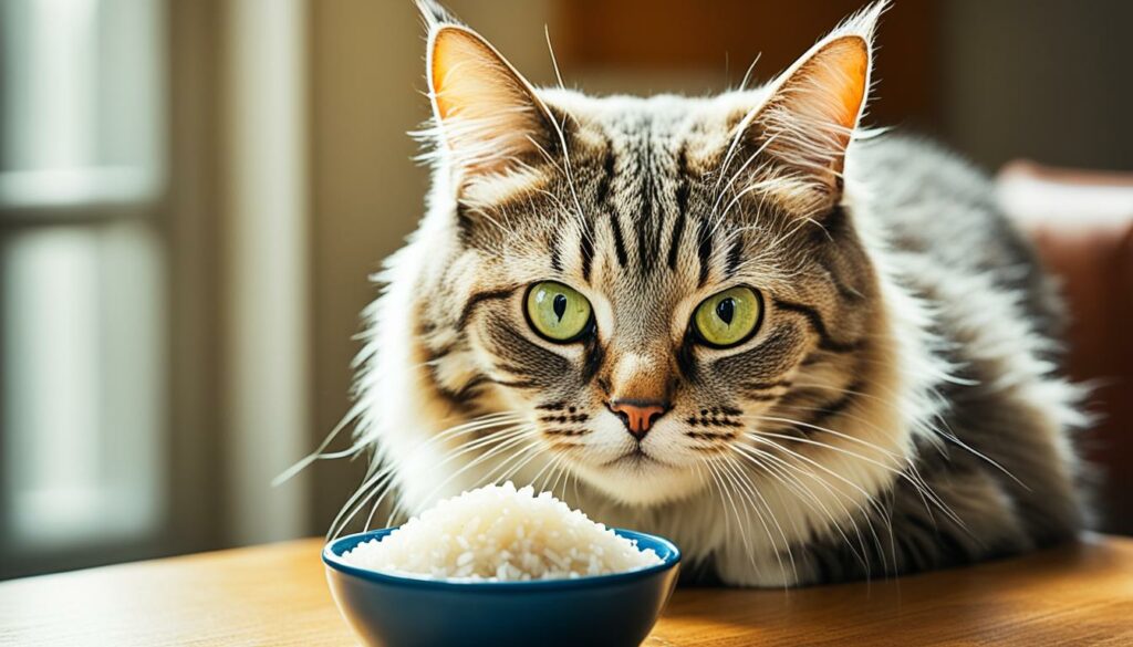 mogen katten rijst eten