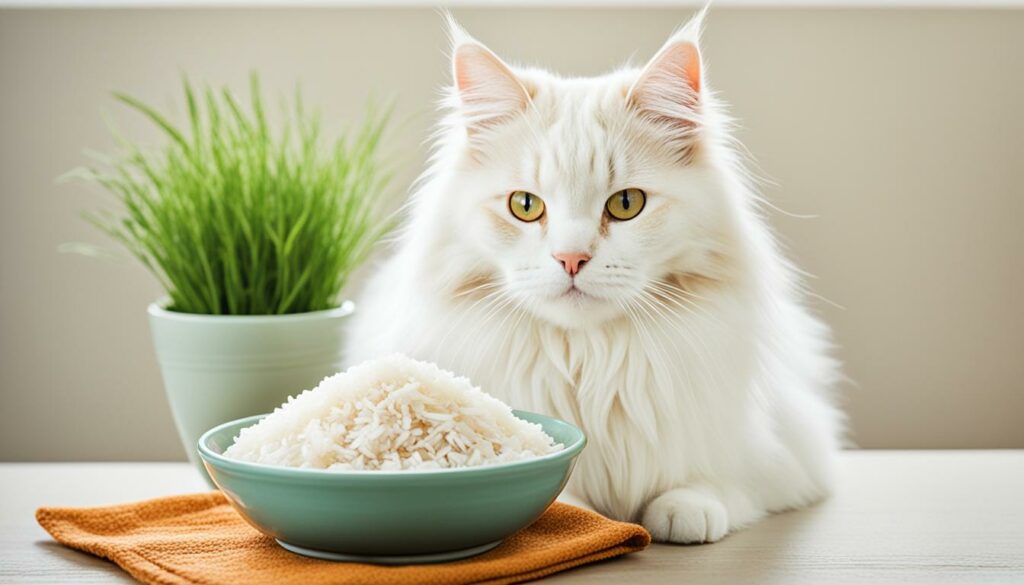 rijst tegen diarree bij katten