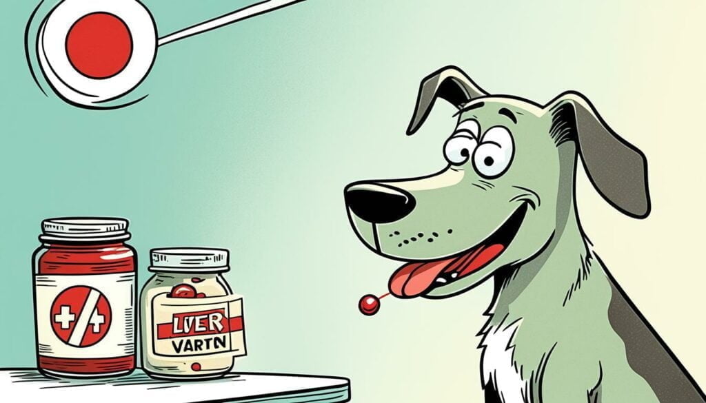 risico's van leverpastei voor honden