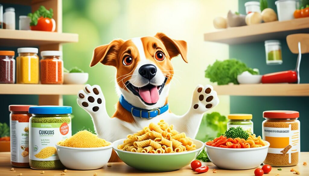 tips voor het voeren van pasta aan honden