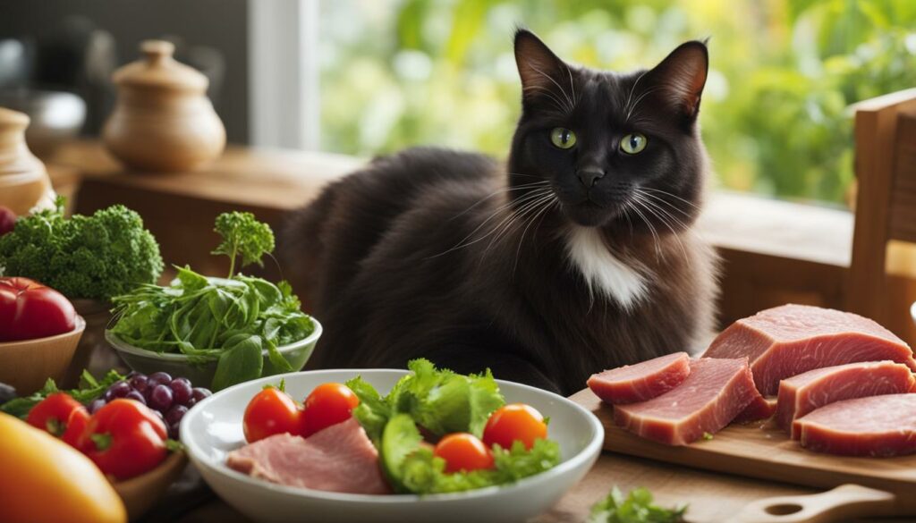 uitgebalanceerd dieet voor katten