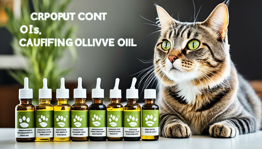 veilige oliën voor katten