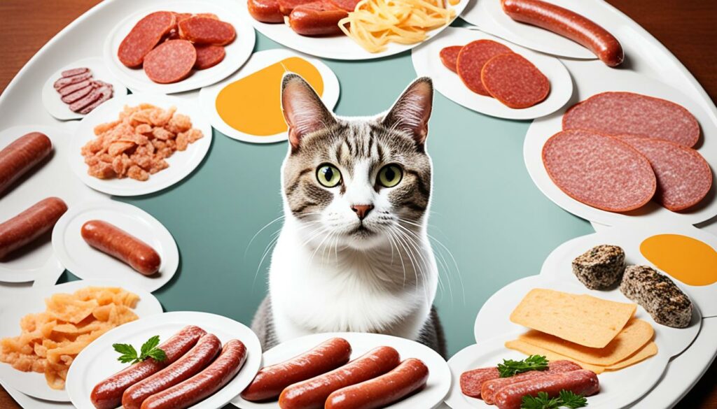 vleeswaren voor katten