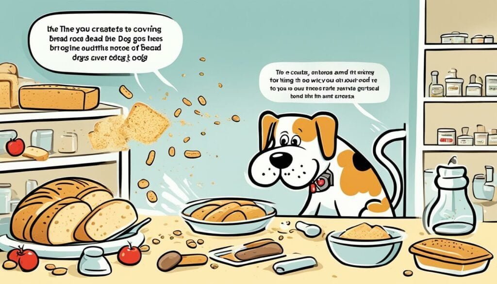 voedingsstoffen brood slecht hond